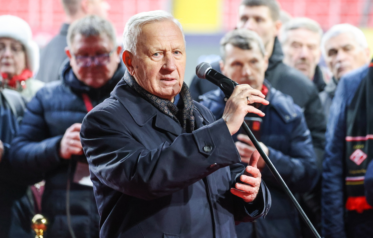    Почетный президент Российского футбольного союза Вячеслав Колосков   Владимир Гердо/ТАСС