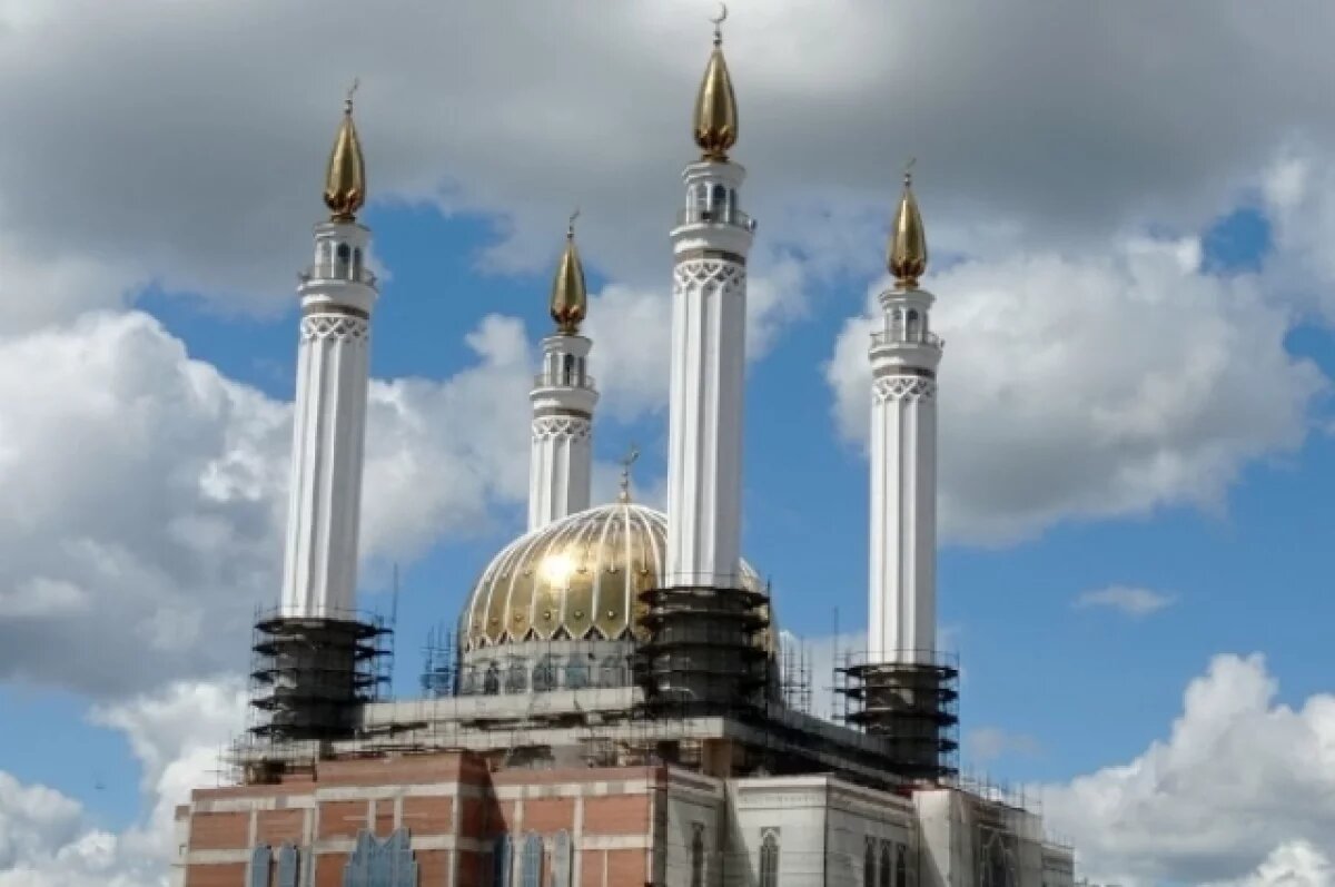    Облицовку фасадов мечети «Ар-Рахим» в Уфе закончат к осени