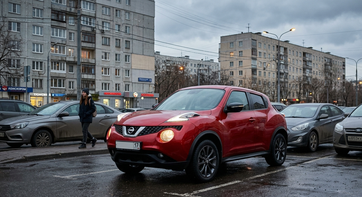 Уродец? Возможно. Но зато КАКОЙ! В мире одинаковых кредитных мыльниц Juke первого поколения — это настоящий панк-рок на колесах. 🔥