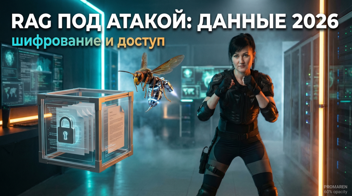    Шифрование и продуманный контроль доступа в RAG-системе снижают риск утечки данных в 2026 году | Марина Погодина, PROMAREN Марина Погодина