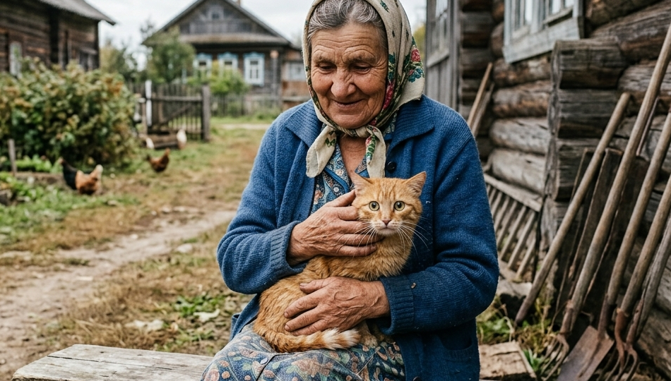 Кота оставили в лесу, но он нашёл неожиданную помощь