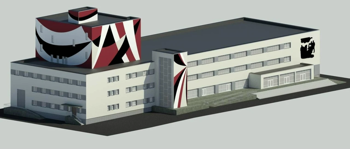    Фасад Ломоносовского дворца культуры восстановят с сохранением истории