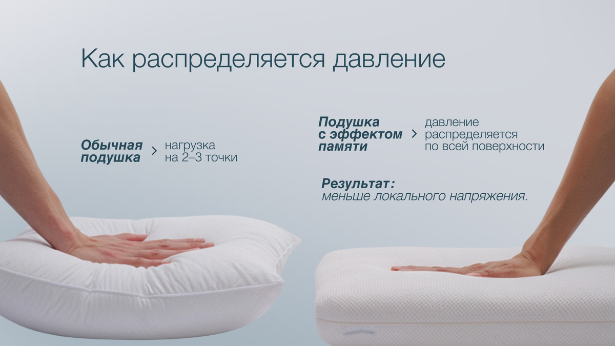 Как распределяется давление 