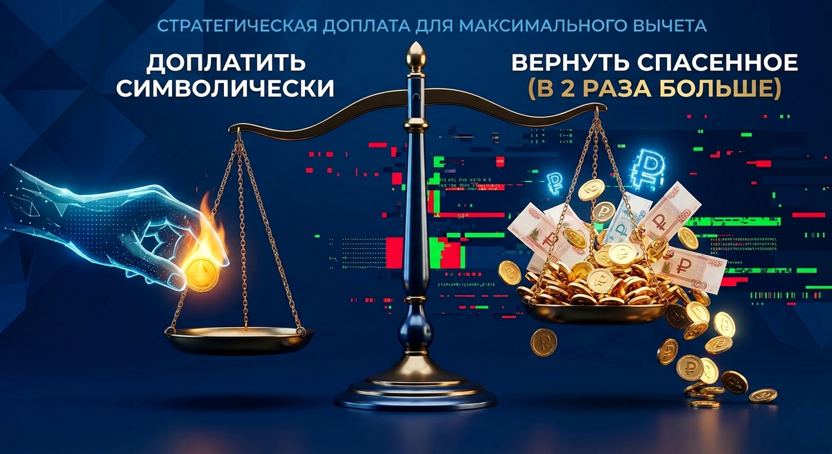 Доплатить налог, чтобы вернуть в два раза больше