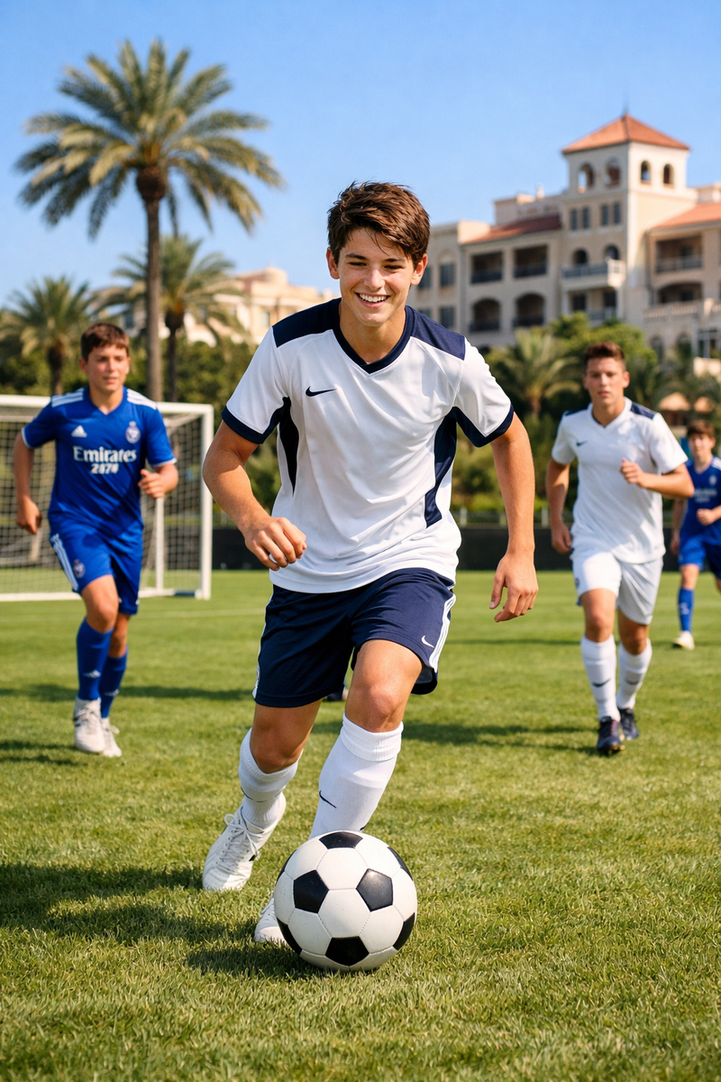 "Вместо телефона — мяч. Так выглядит идеальное лето для подростка"?