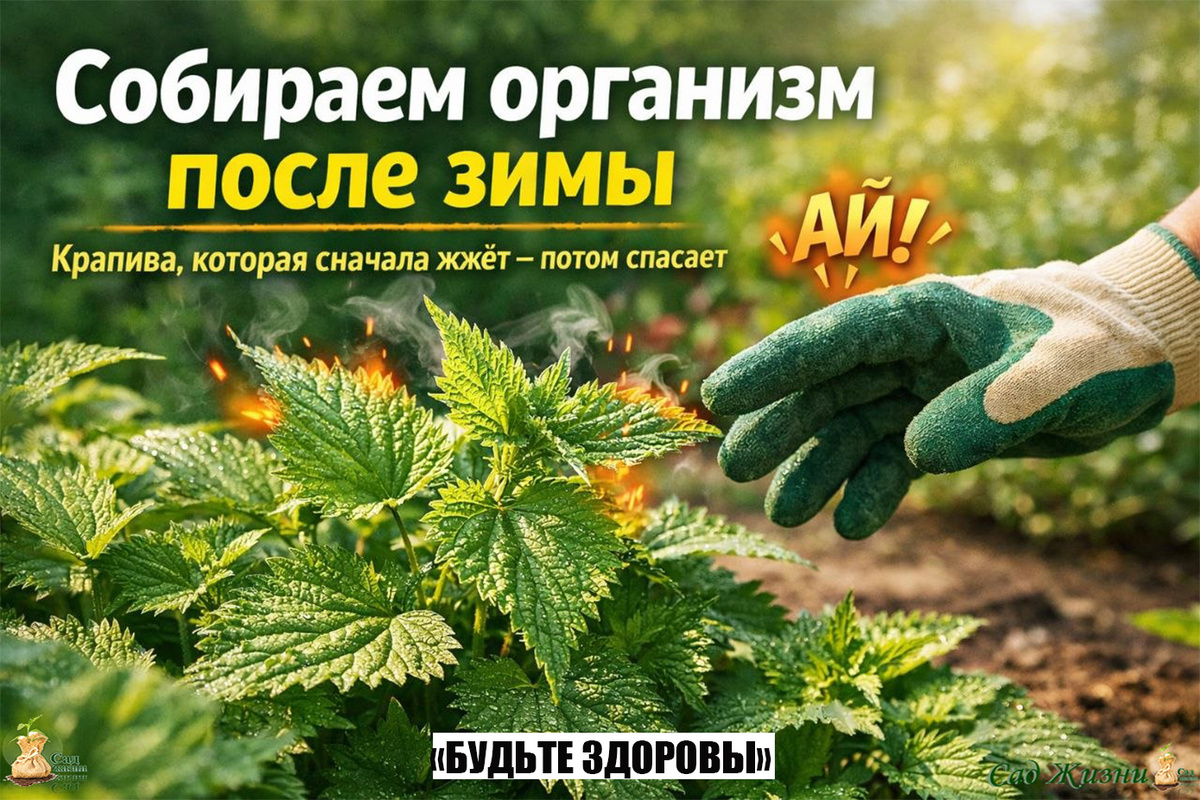 Собираем организм после зимы: секреты первой весенней крапивы