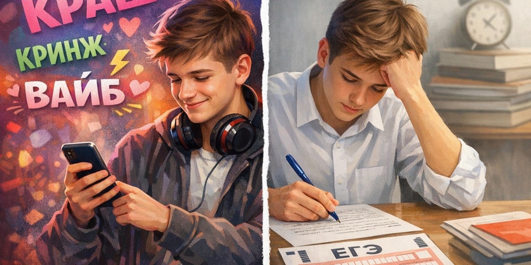 Сленг в сочинении на ЕГЭ по русскому языку: почему слово «краш» приведет к потере баллов