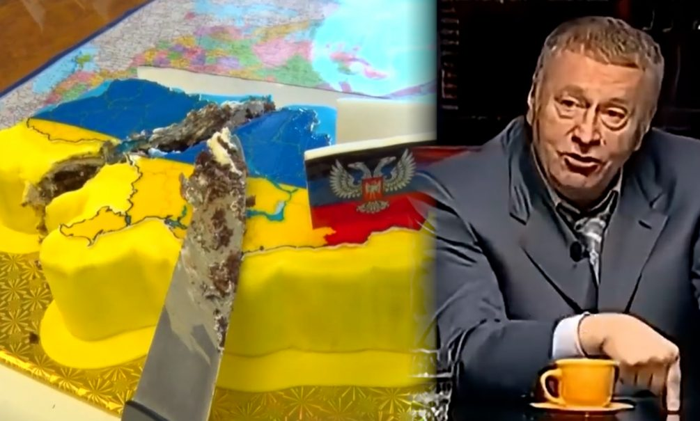 Жириновский оставил украинцам, 2/3 – России. 