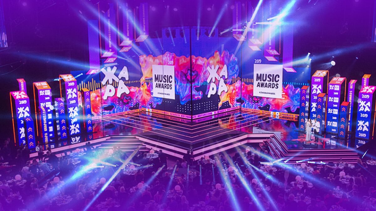 Концерт "Музыкальная премия «Жара»" в Москве 8 апреля 2026 года.