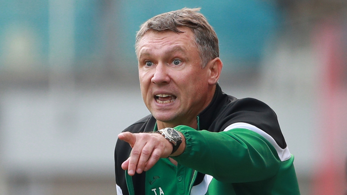    Главный тренер Ахмат Андрей Талалаев 2022 РИА