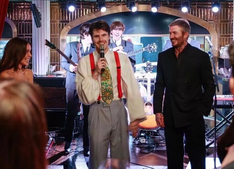    Дэвид Бекхэм поддержал сына Круза на фоне семейной драмы