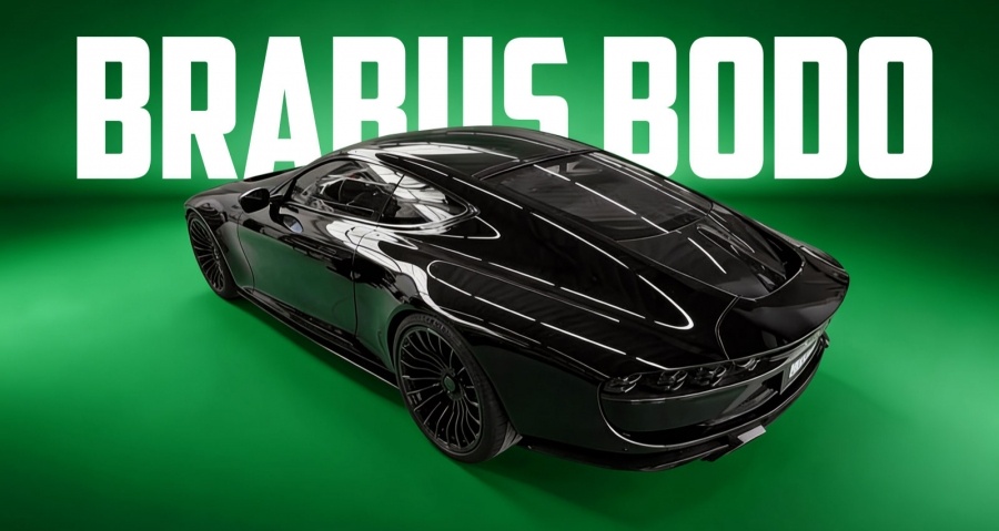 В Сеть утекли первые фотографии нового купе Brabus Bodo