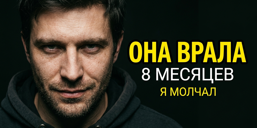 Она врала мне 8 месяцев. Я выяснил всё сам. Не сказал ни слова