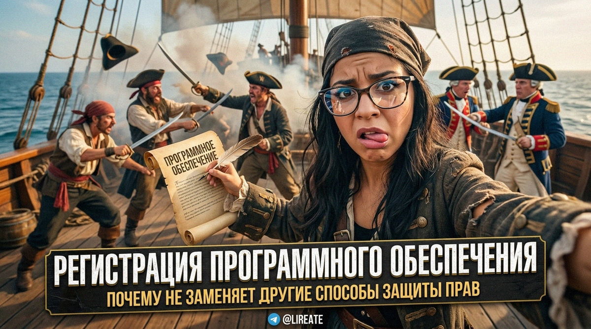    Регистрация программного обеспечения как средство защиты прав Лирейт