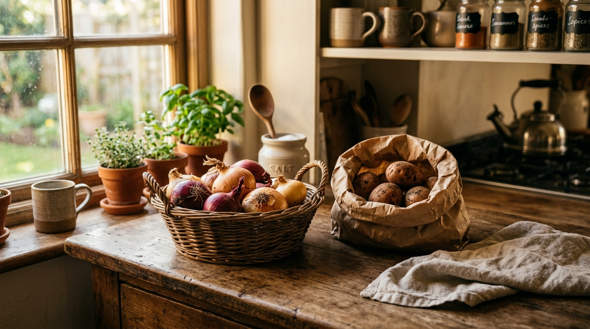 Хранение лука дома: одна привычка, из-за которой он гниёт за две недели