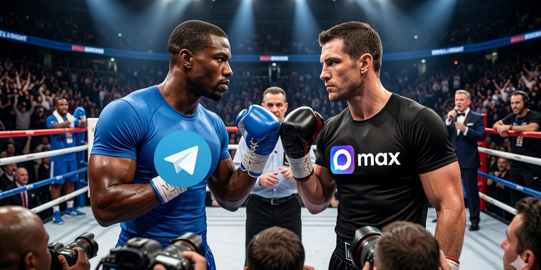 Max VS Telegram: битва за аудиторию продолжается