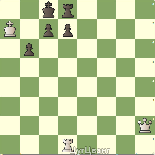 Ход белых, мат в 2 хода