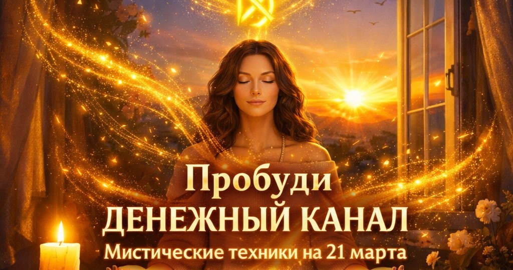 Пробуди денежный канал: мистические техники на 21 марта