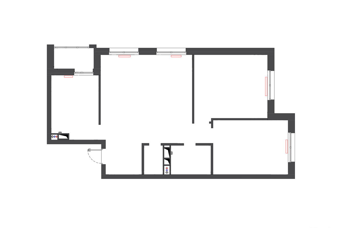 Исходная планировка