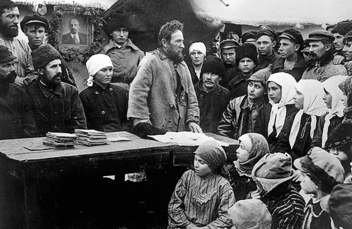 Открытое заседание волостного совета / Из открытых источников