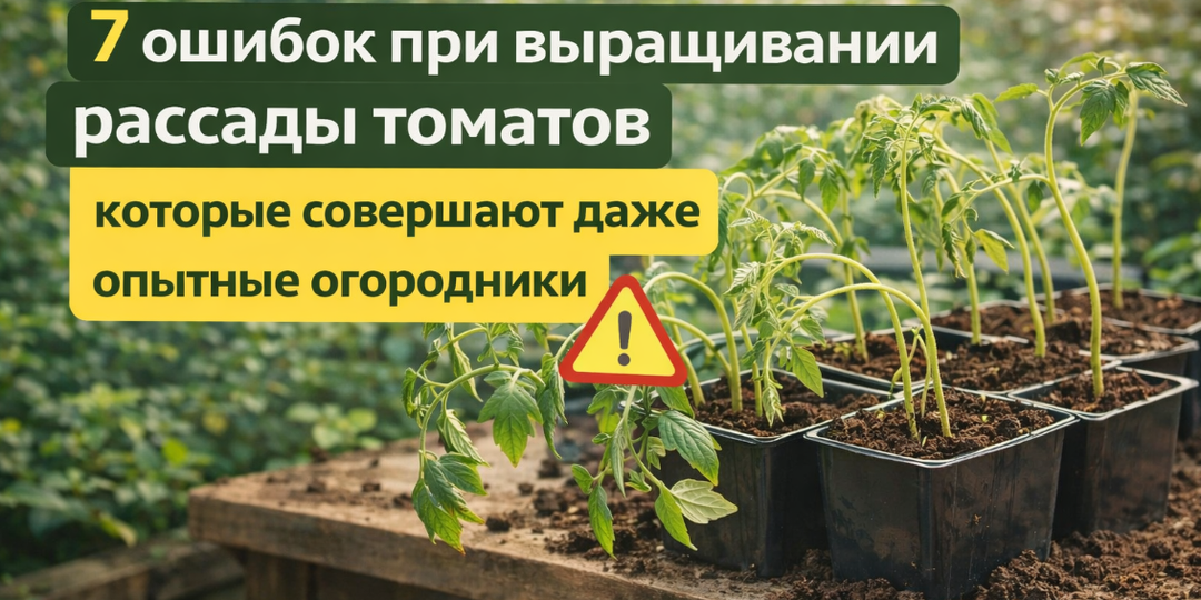 7 ошибок при выращивании рассады томатов, которые совершают даже опытные огородники
