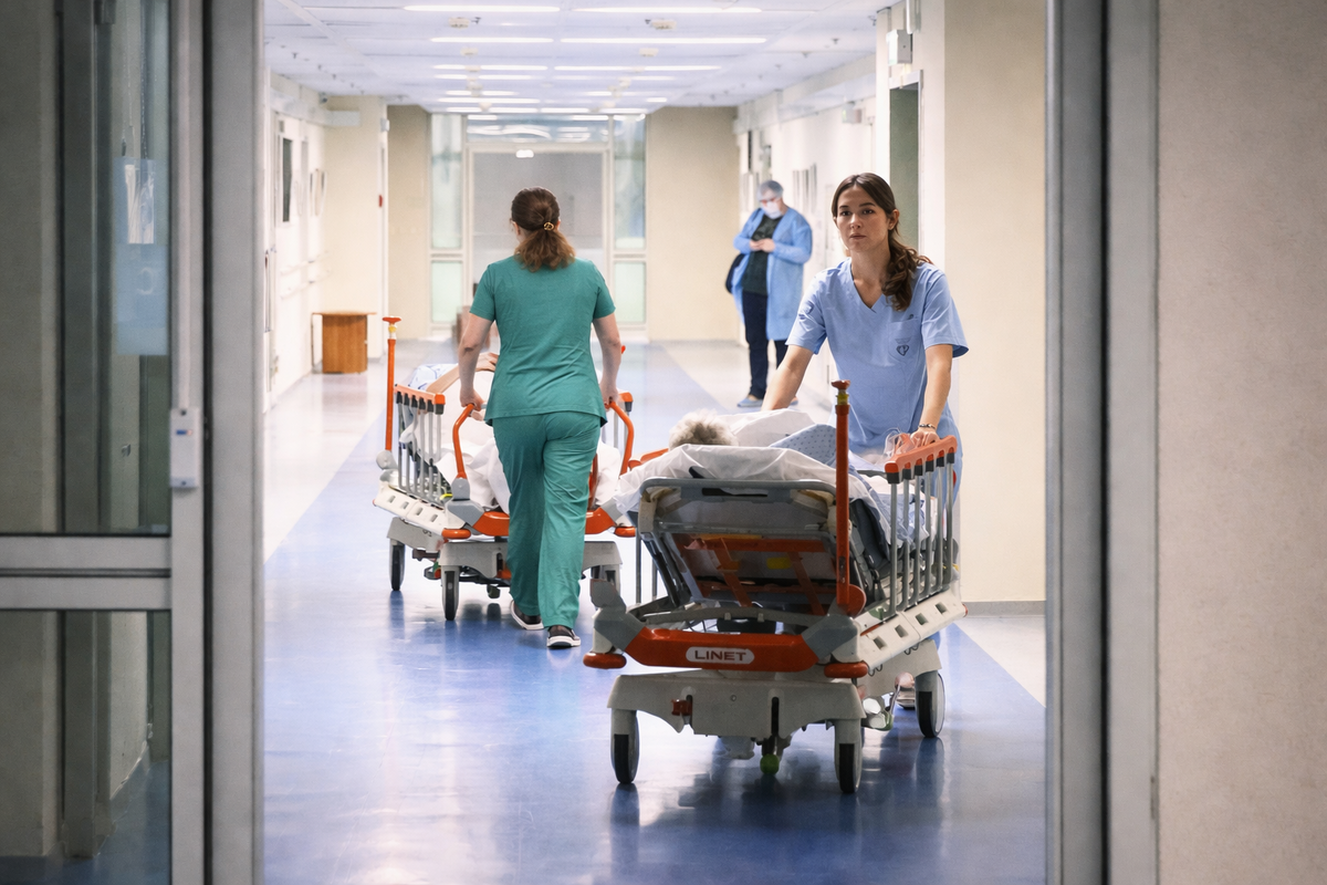    Больницы экономят на медиках. Фото: нейросеть