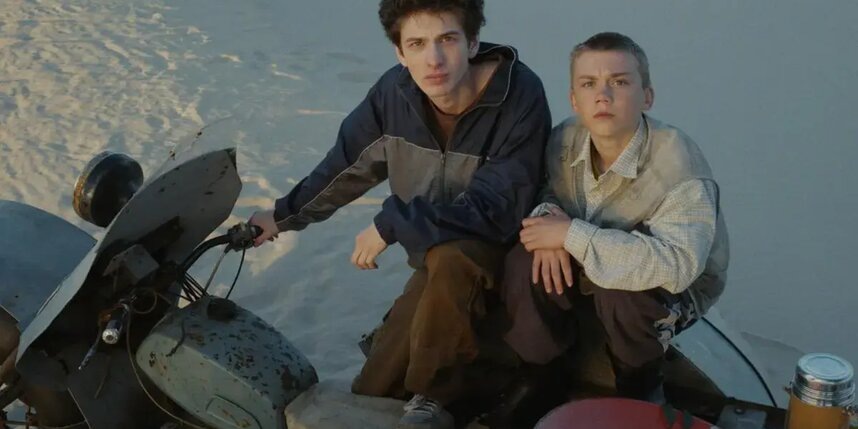    Марк Эйдельштейн и Никита Конкин в фильме "Космос засыпает".пресс-служба фестиваля "Дух огня"