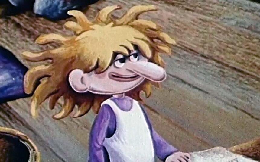 Скриншот из мультфильма "Маленькая колдунья"