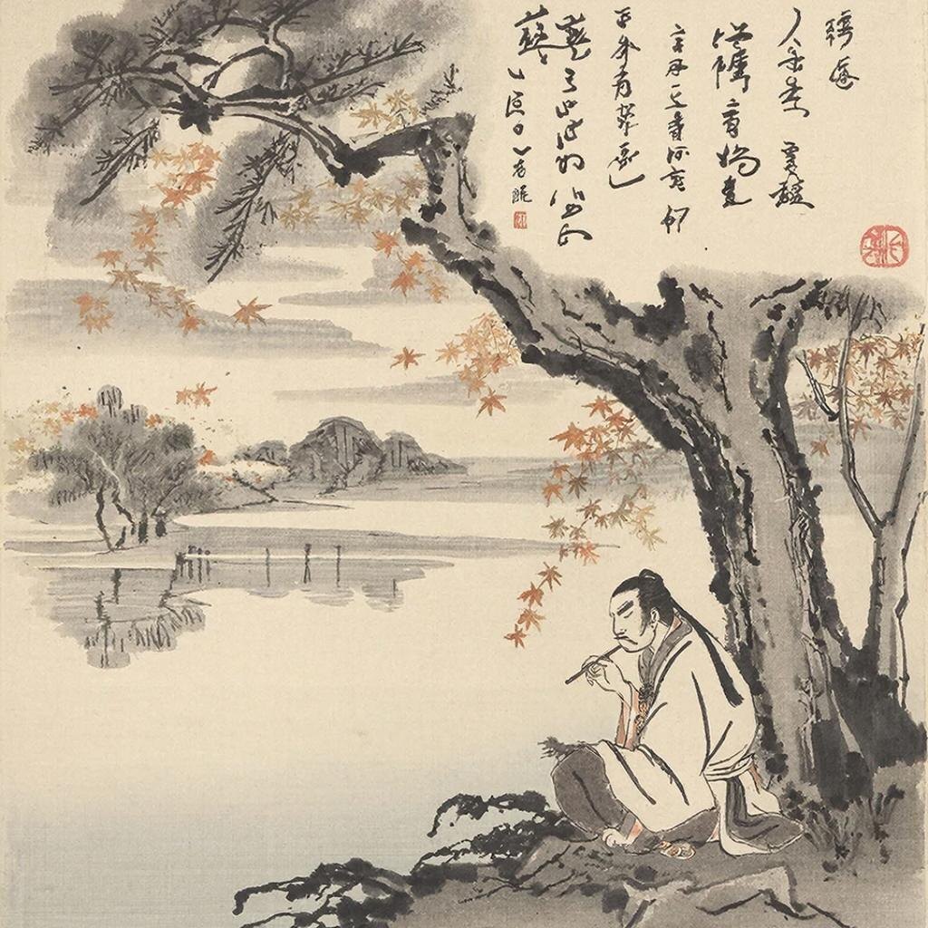 "Не откладывай на завтра то, что можно сделать послезавтра". Картинка сгенерирована нейросетью GigaChat в стиле "японская акварель" по запросу автора.