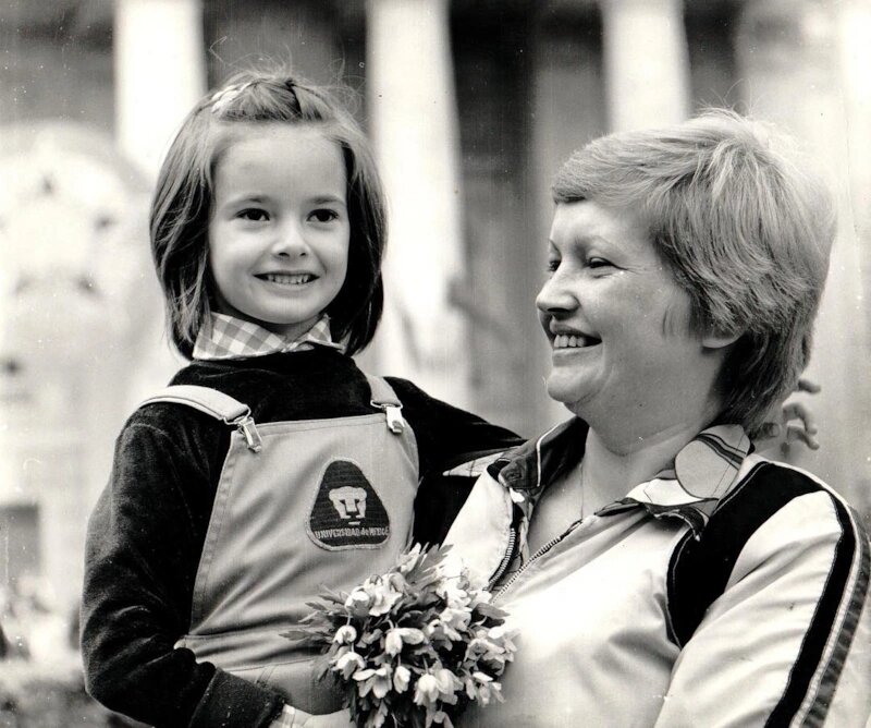 Виктория Талышинская в детстве