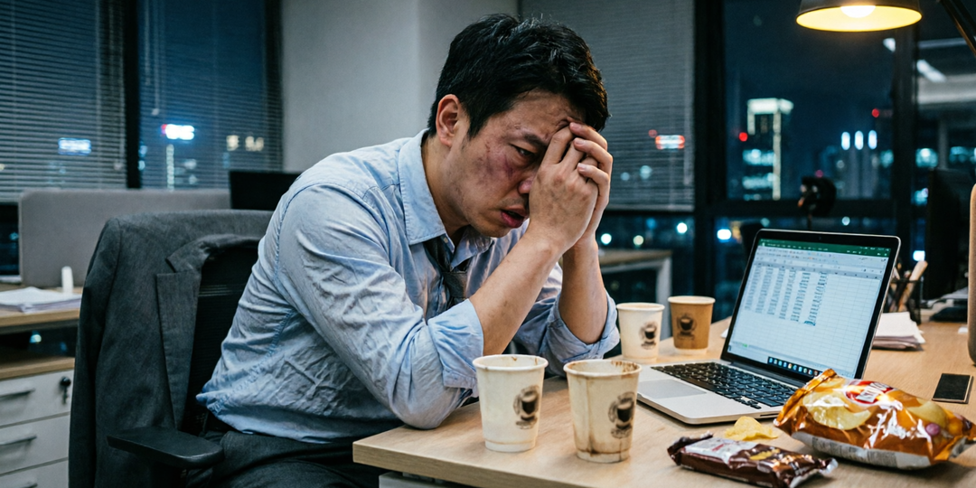 🌓Осторожно, переработки! Авторитетное издание предупредило о скрытой угрозе для организма ⚠️