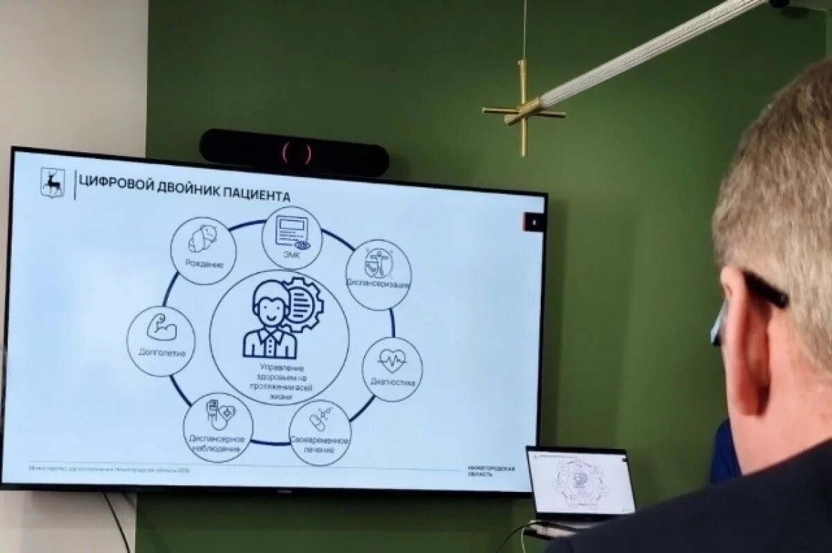    Цифровой двойник пациента планируют создать в Нижегородской области