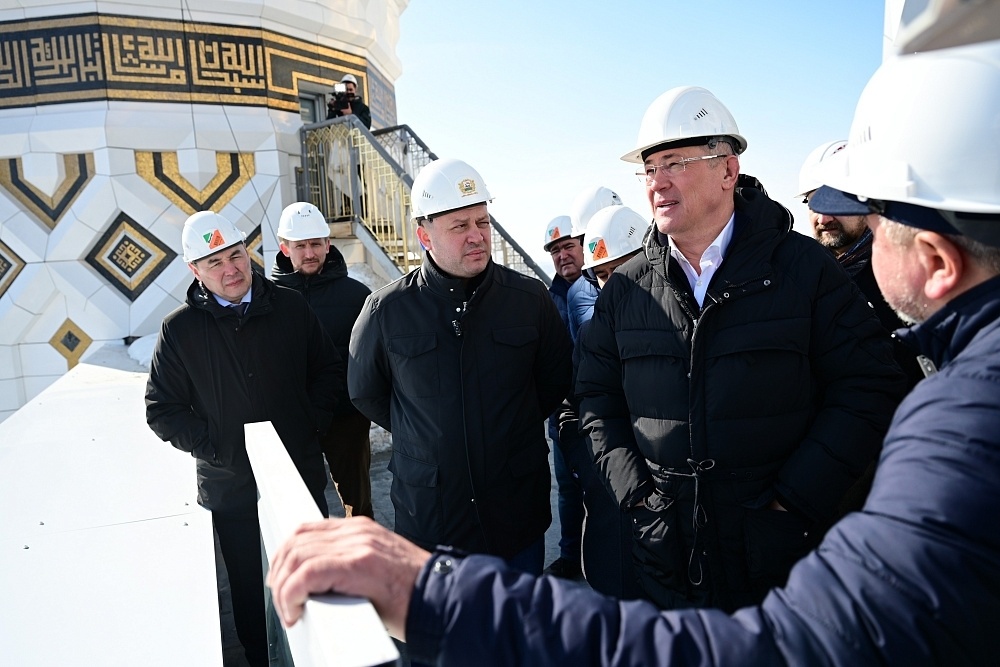     "Әр-Рәхим" мәчетендә төзелеш дәвам итә