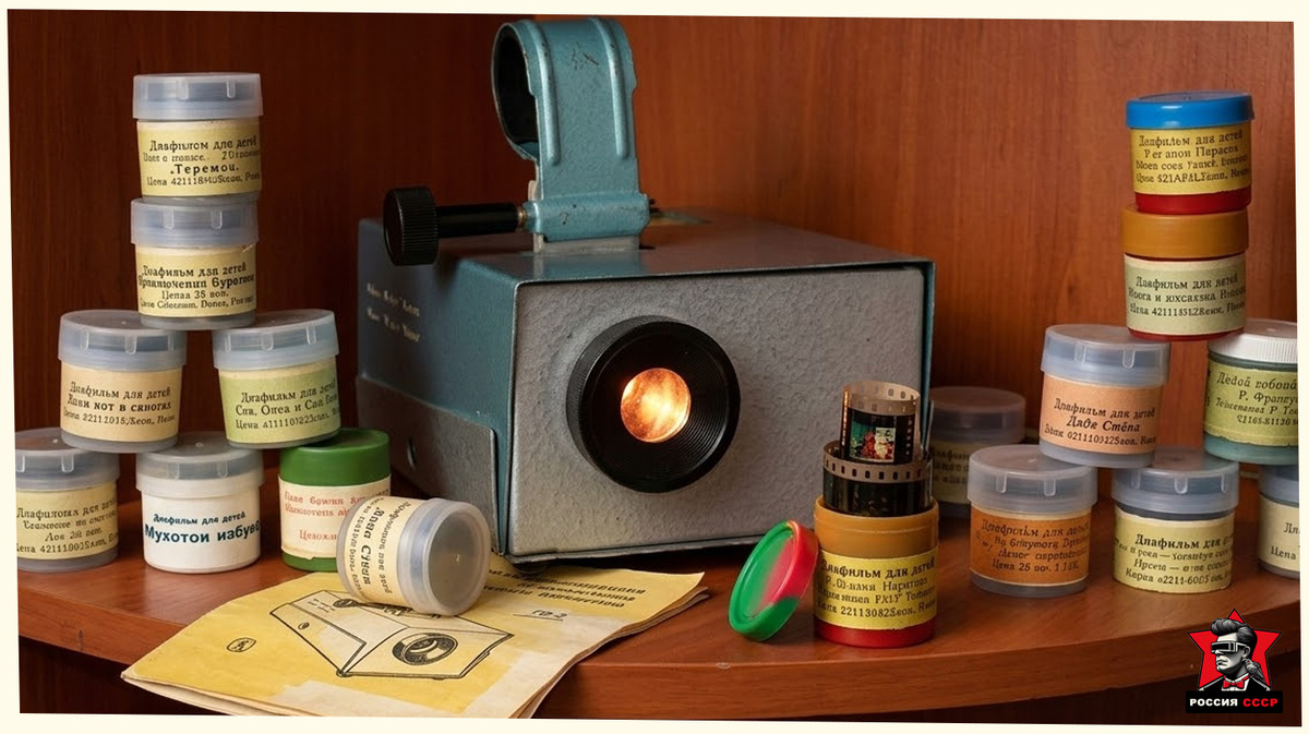 Фильмоскоп с пленками