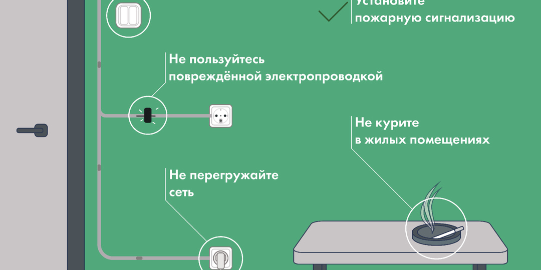 МЧС предупреждает: главные правила пожарной безопасности