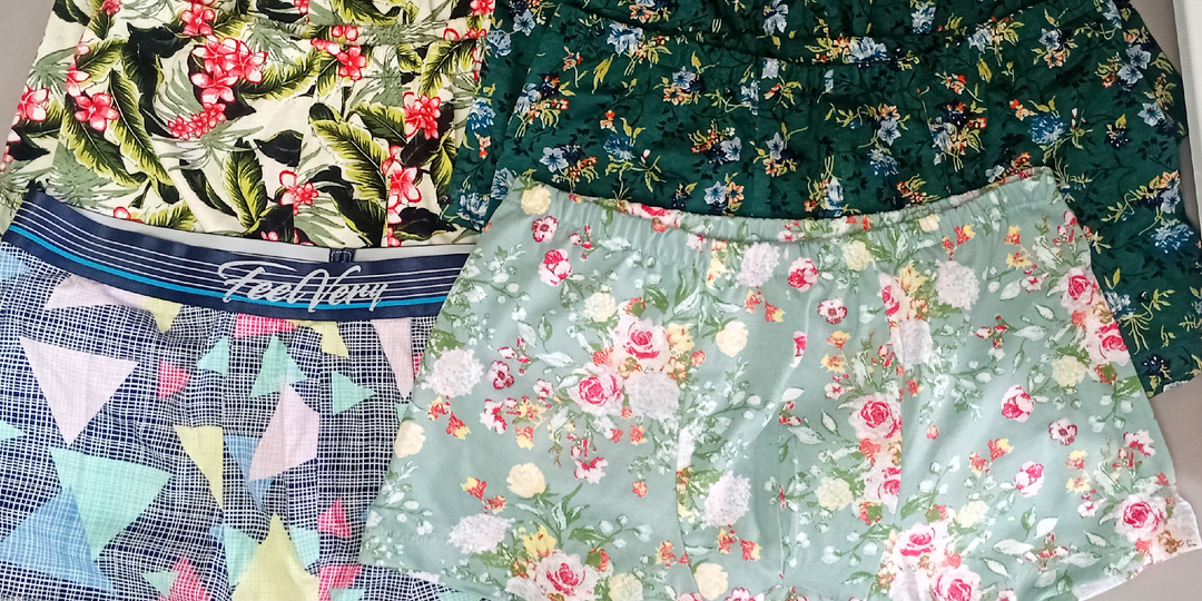 Боксеры в цветочек