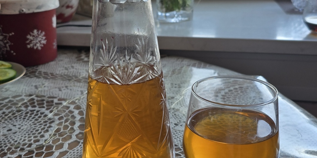 Компот и штрудель из одного набора сушёных яблок. Для экономных🤑