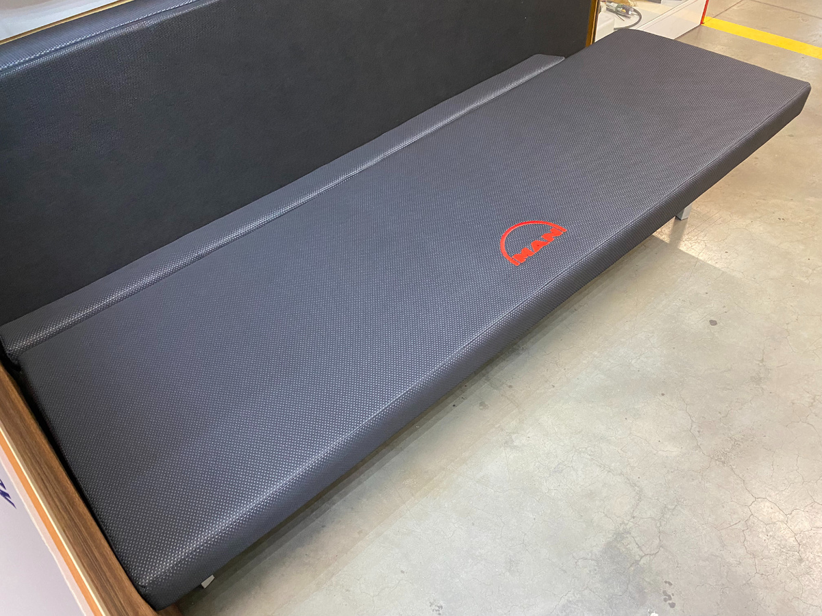 Беспружинный ортопедический матрас СПАЛБЕР Комфорт для MAN TGA (2000 - 2007). Фото СПАЛБЕР.