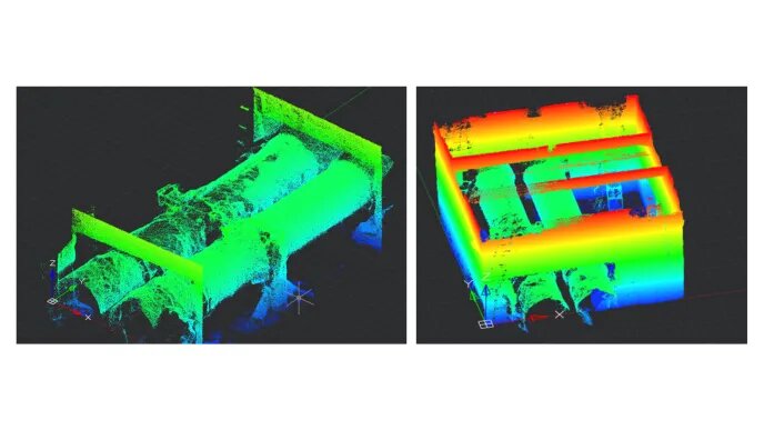 Рис. 1. Результат сканирования тепловой камеры