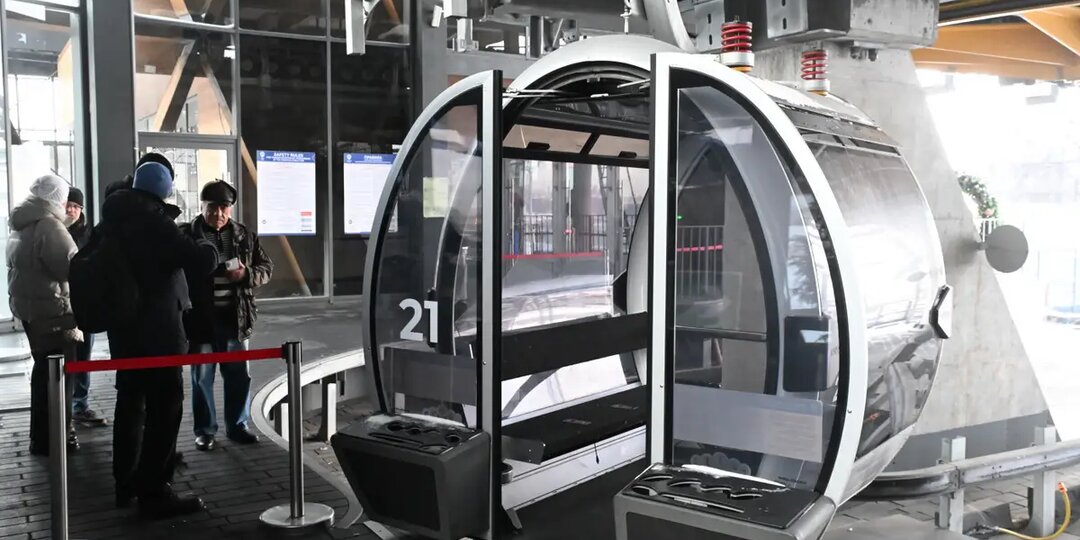 Канатная дорога на Воробьевых горах закроется с 6 апреля на техобслуживание