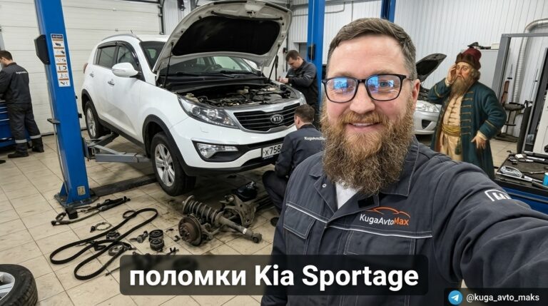    Обзор распространённых поломок Kia Sportage после 100000 км site-admin