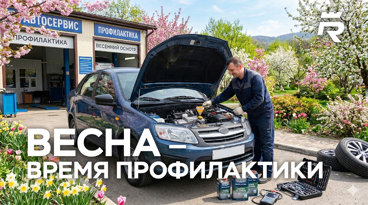 Весна пришла. 7 важные процедур для профилактики автомобиля.