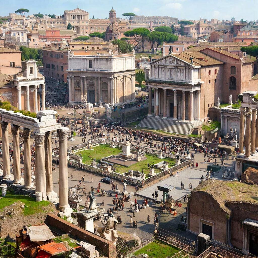 Рим на пике могущества. Но черви точили империю изнутри.