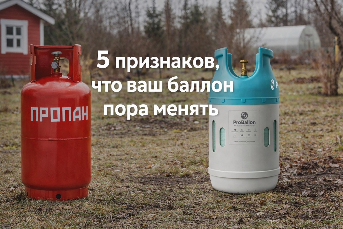 Газовый баллон — вещь надёжная, но не вечная. Даже если он ещё работает, это не значит, что он безопасен. Вот пять явных сигналов, что пора отправлять его на заслуженный отдых.