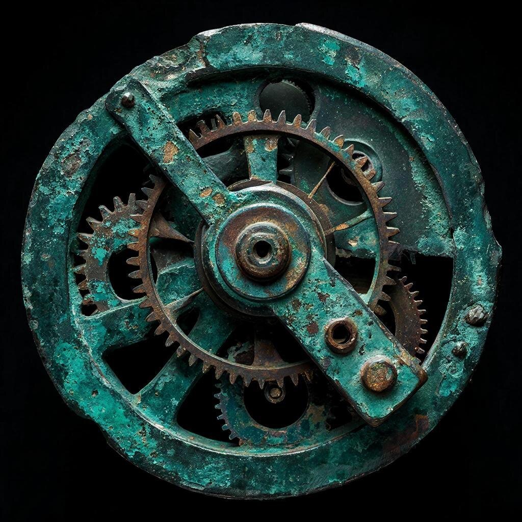 То, что ныряльщики приняли за бесполезный кусок бронзы.