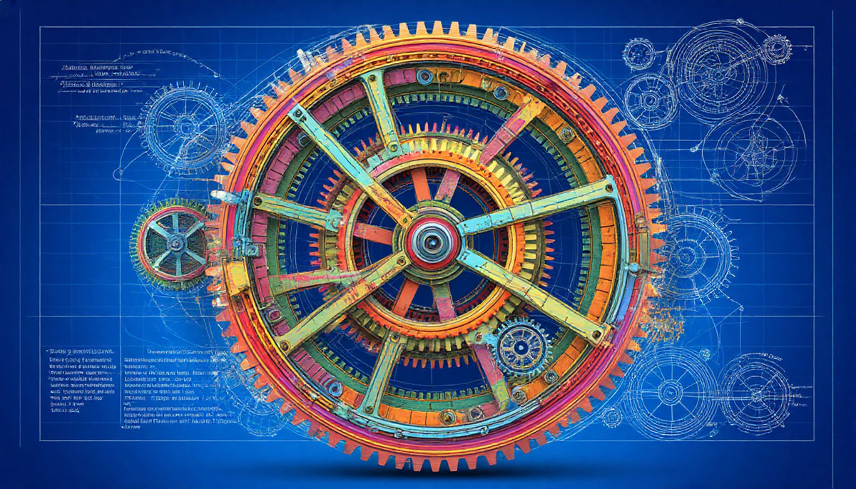 Подпись: Как это устроено. Шестерёнки внутри шестерёнок.