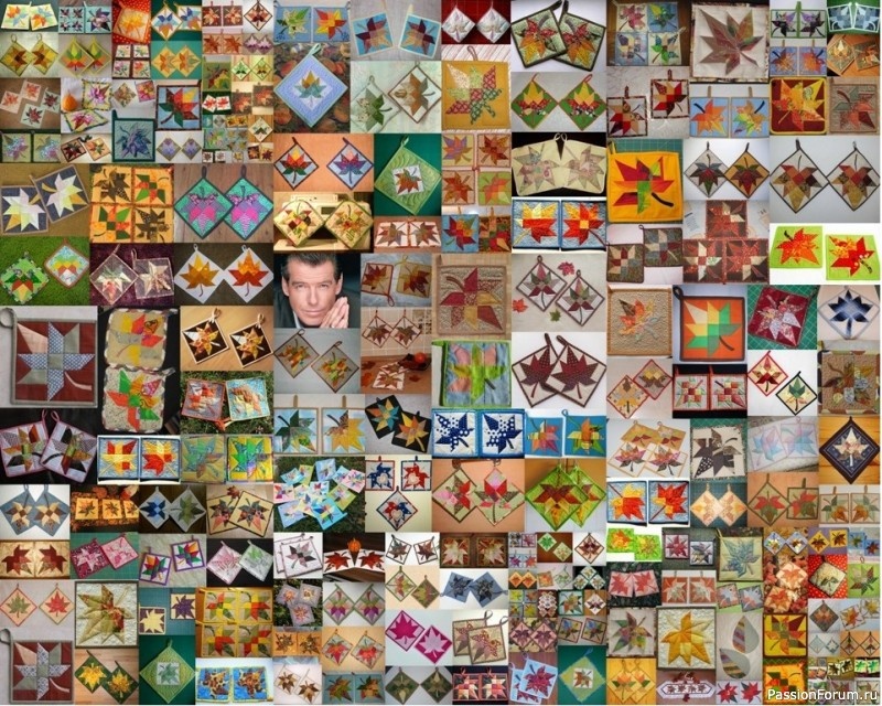 Пэчмоб 2012 "Осенний лист"