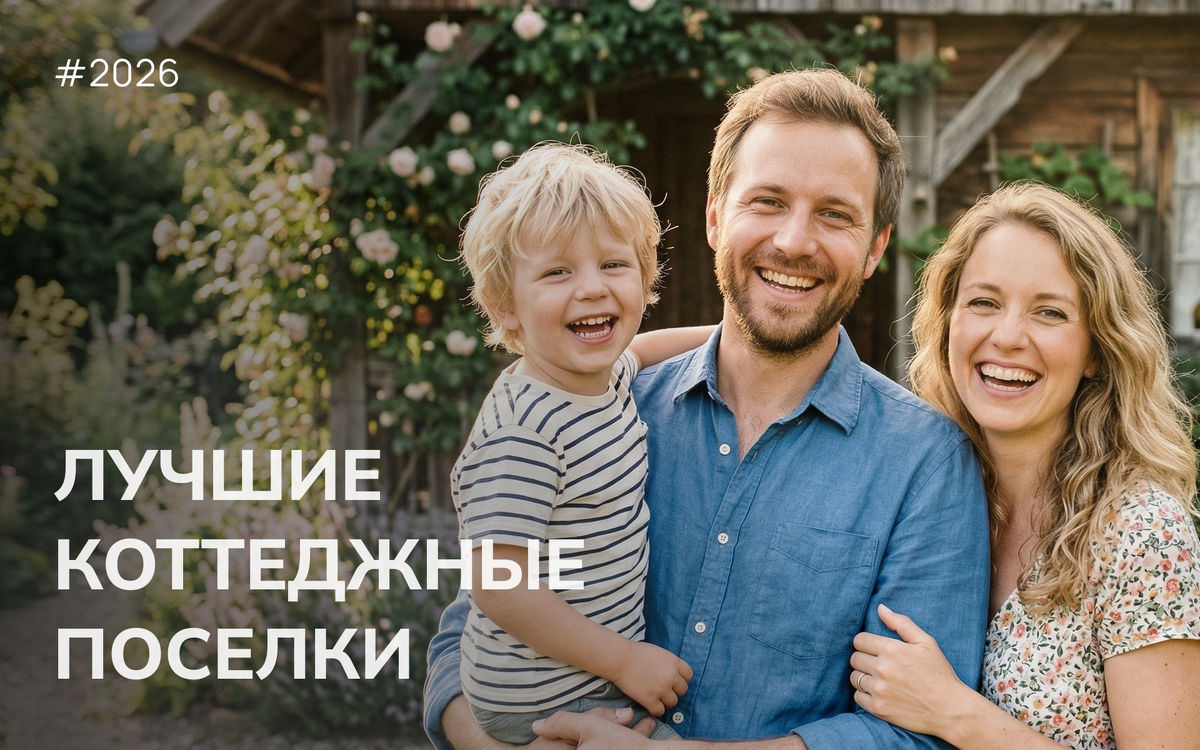 Открыт прием заявок на премию «Лучшие коттеджные поселки» 2026 года