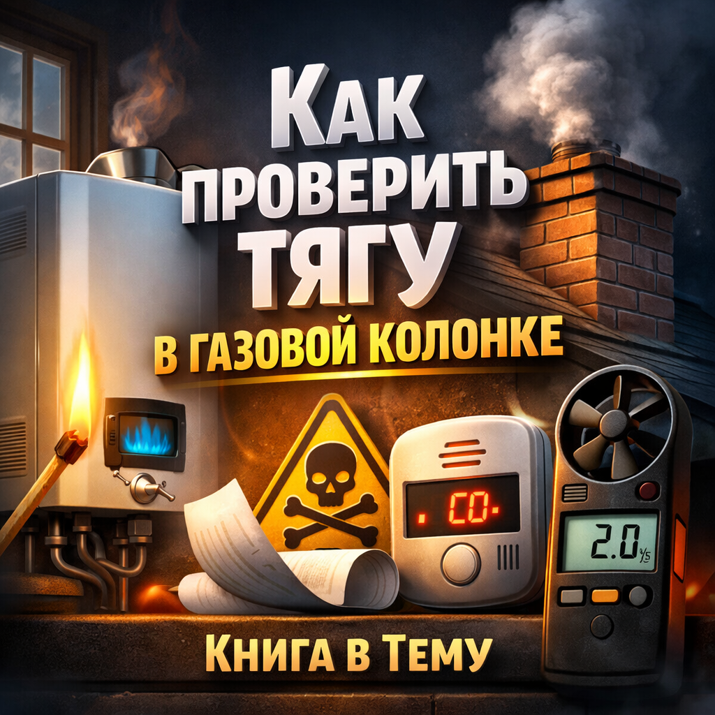 Как проверить тягу в газовой колонке и не отравиться угарным газом: инструкция для частного дома