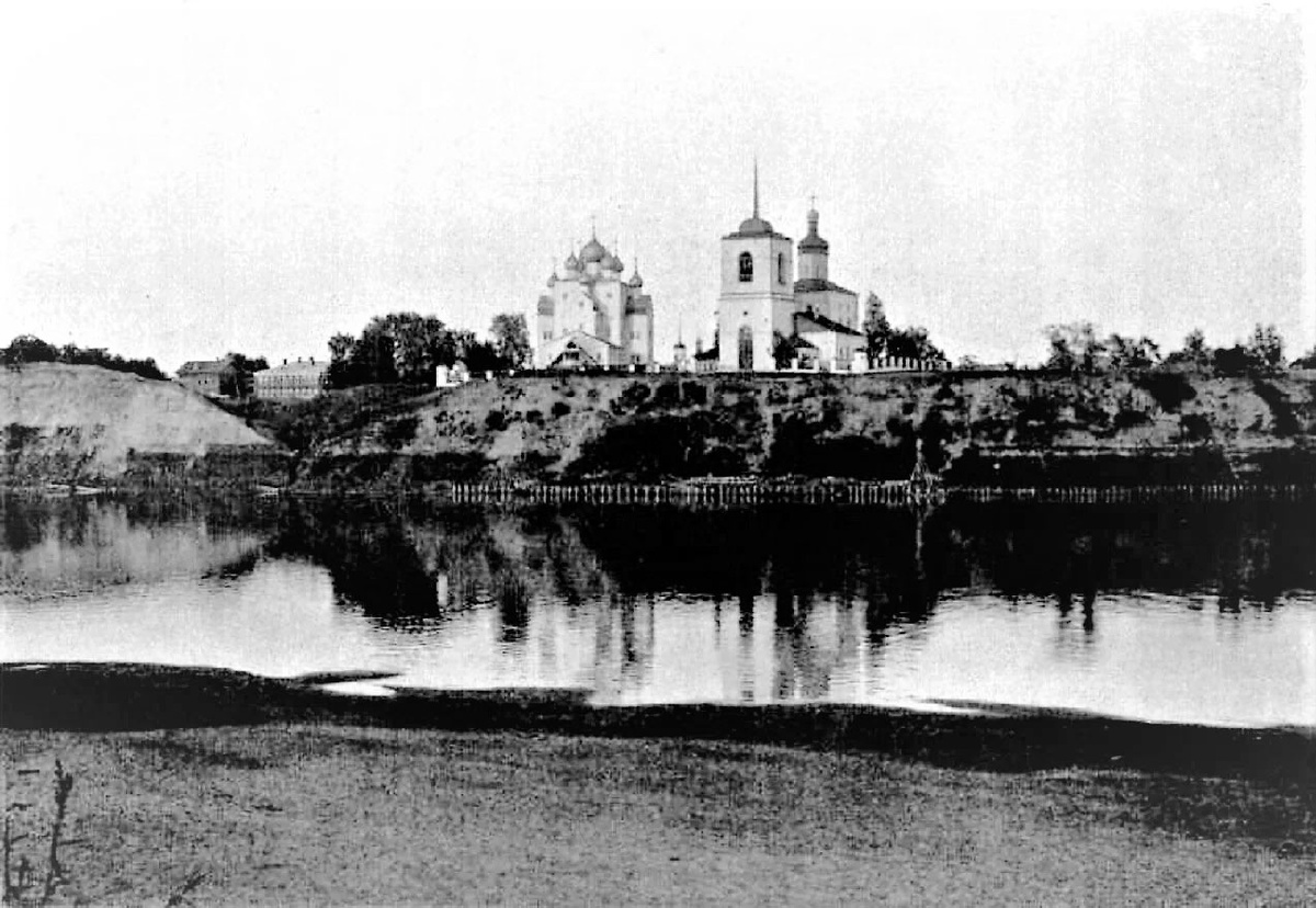 Шенкурск Архангельской губернии. Линия фронта, где стоял 156-й полк Алексея Долгобородова, находилась в 20 верстах к северу от города / Из открытых источников